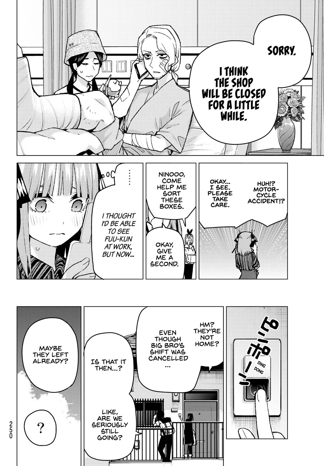 5 Toubun no Hanayome chapter 91 page 5