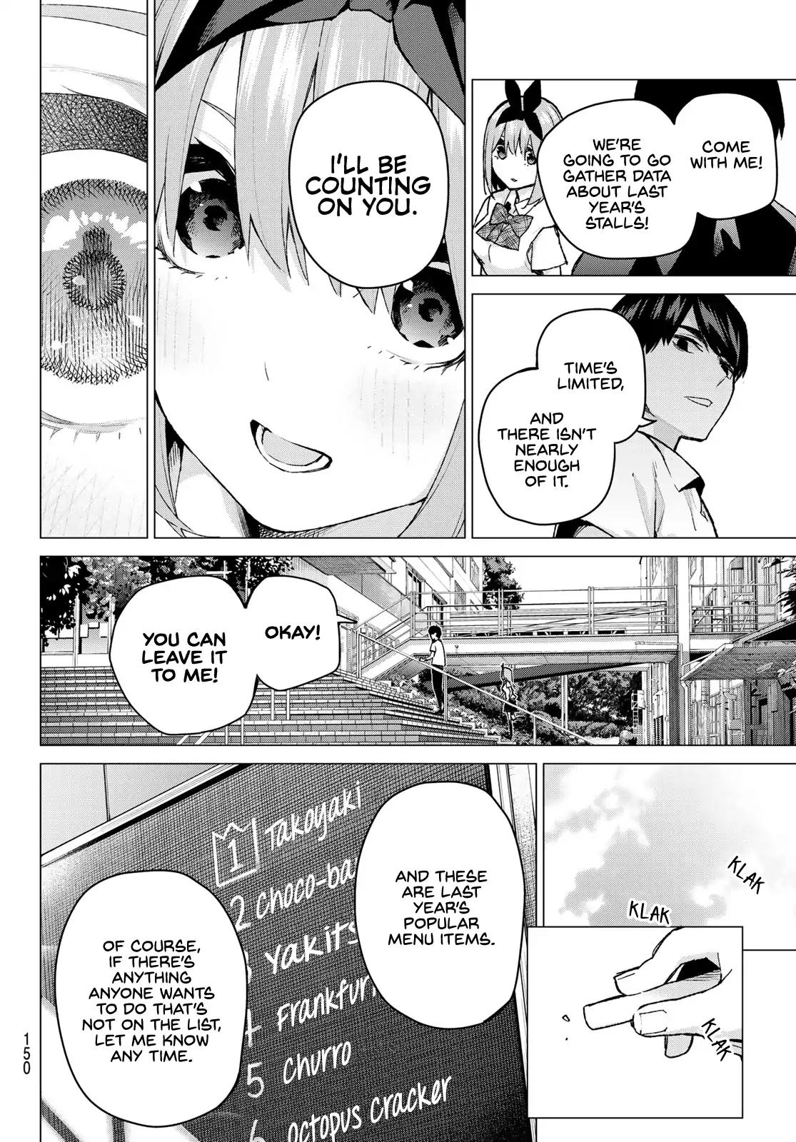 5 Toubun no Hanayome chapter 96 page 9
