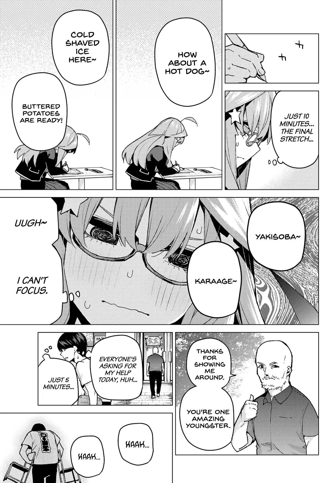 5 Toubun no Hanayome chapter 99 page 10