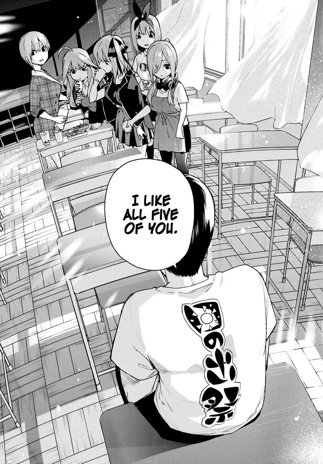 5 Toubun no Hanayome chapter 99 page 15