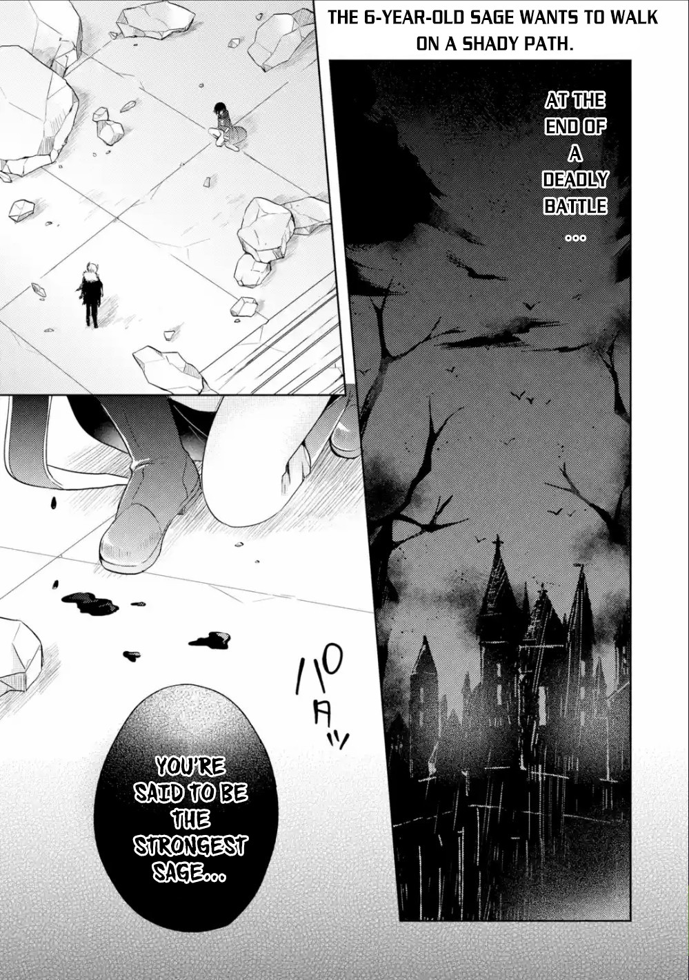 6-sai no Kenja wa Hikage no Michi wo Ayumitai chapter 1 page 2