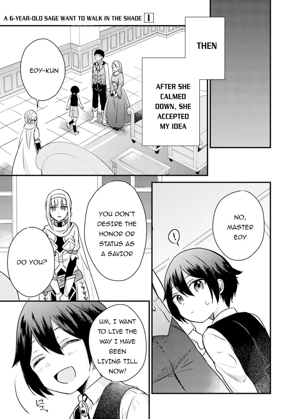 6-sai no Kenja wa Hikage no Michi wo Ayumitai chapter 3 page 22