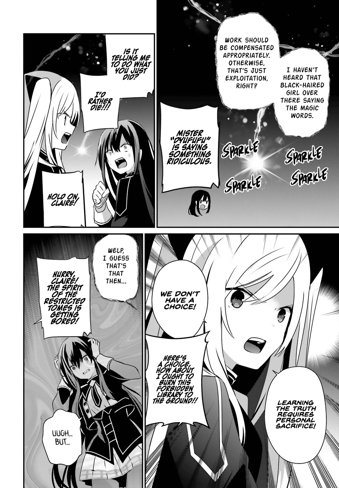 6-sai no Kenja wa Hikage no Michi wo Ayumitai chapter 60.1 page 3