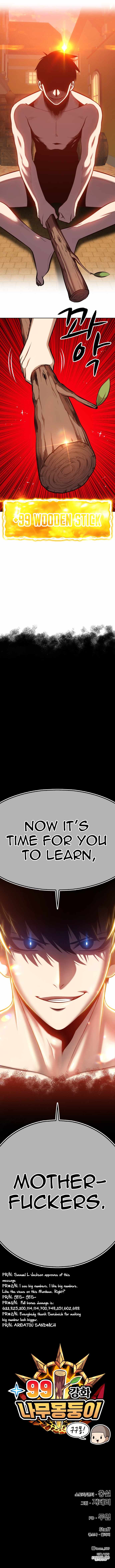 +99 Wooden stick chapter 1 page 36