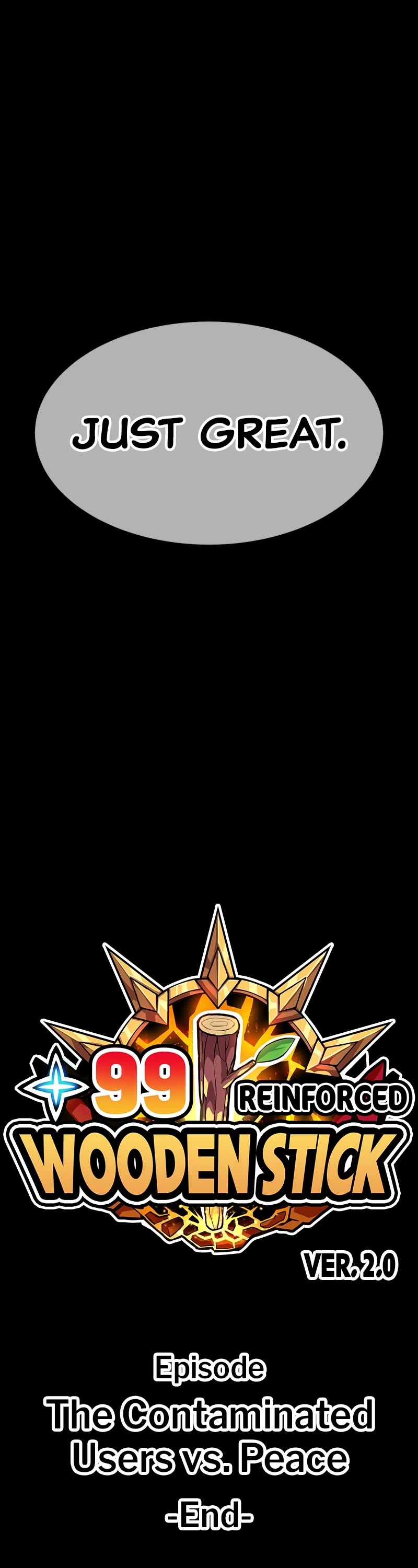 +99 Wooden stick chapter 105 page 203