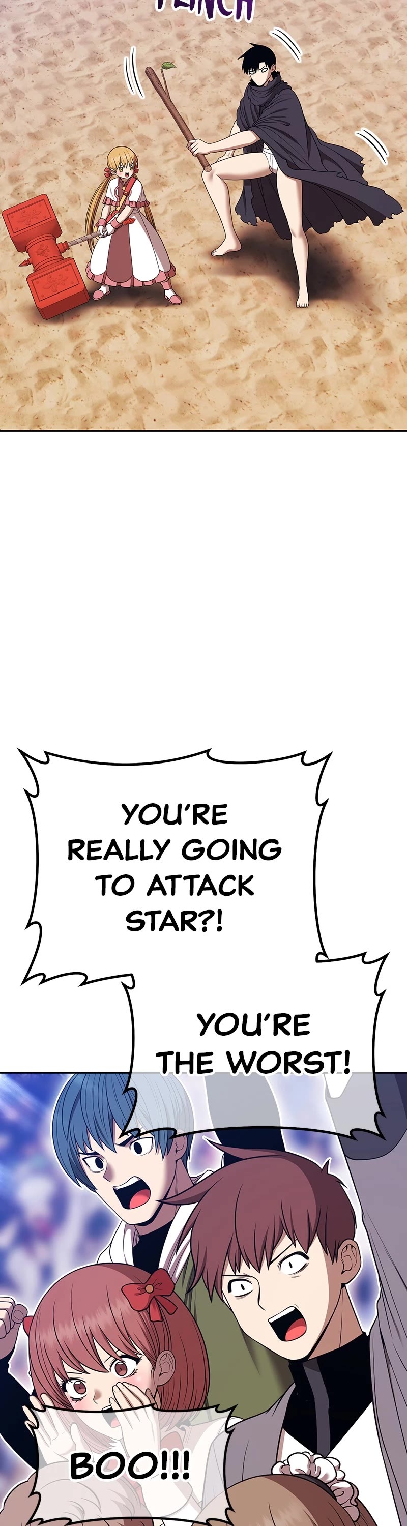 +99 Wooden stick chapter 114 page 113