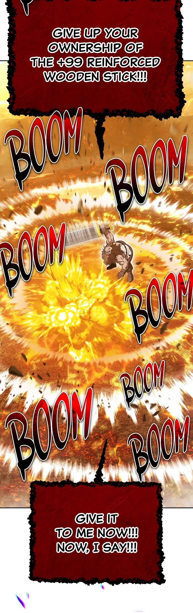 +99 Wooden stick chapter 116 page 105