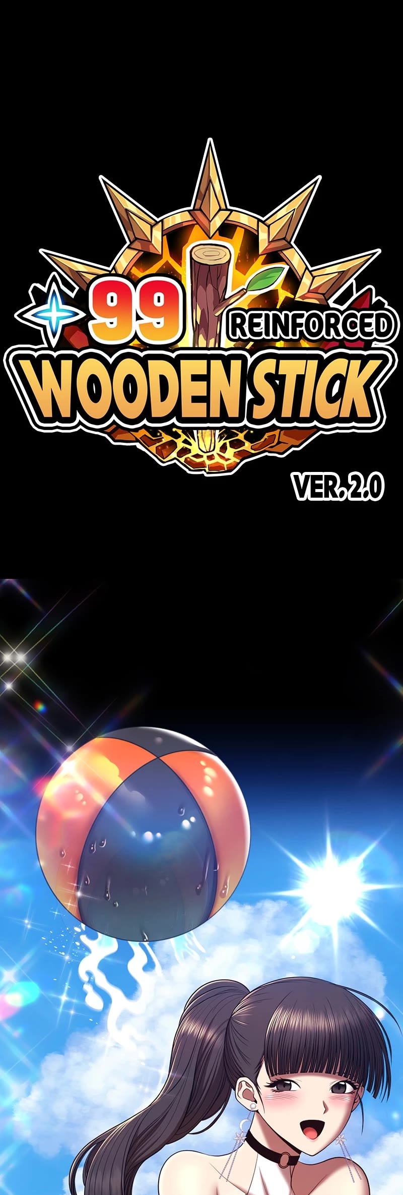 +99 Wooden stick chapter 121 page 162