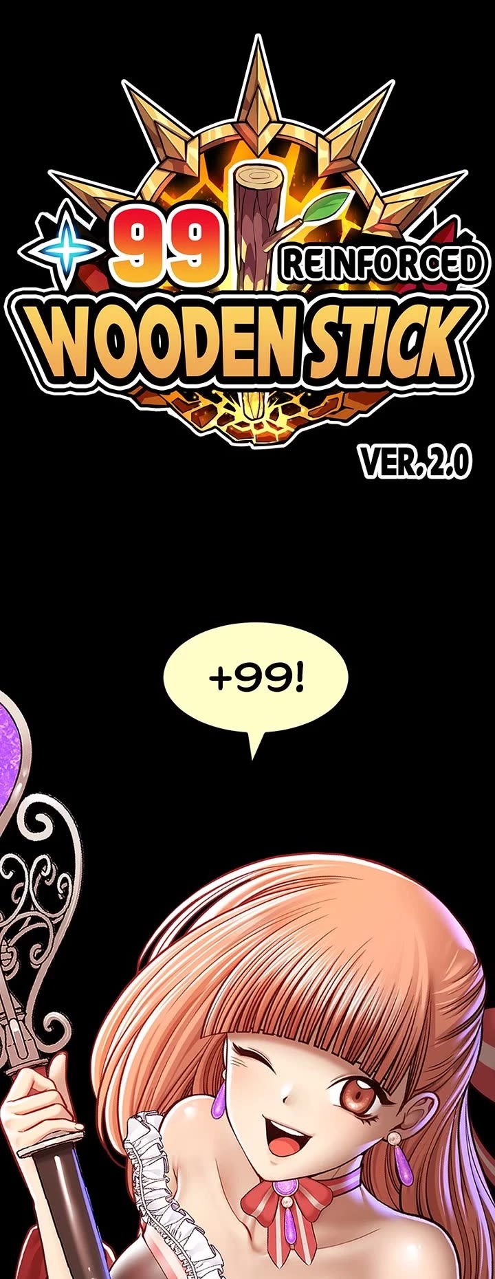 +99 Wooden stick chapter 124 page 139