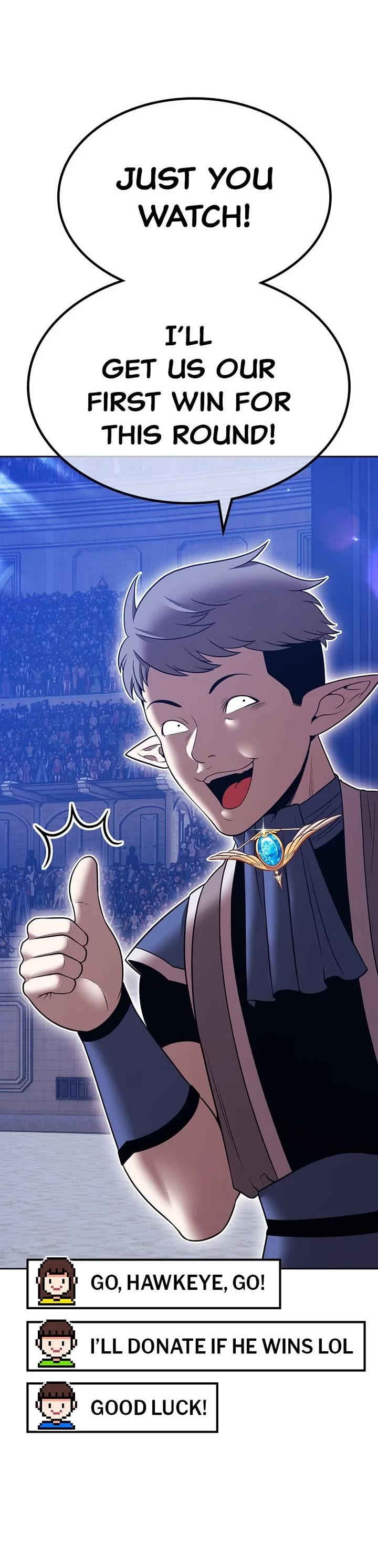 +99 Wooden stick chapter 126 page 115