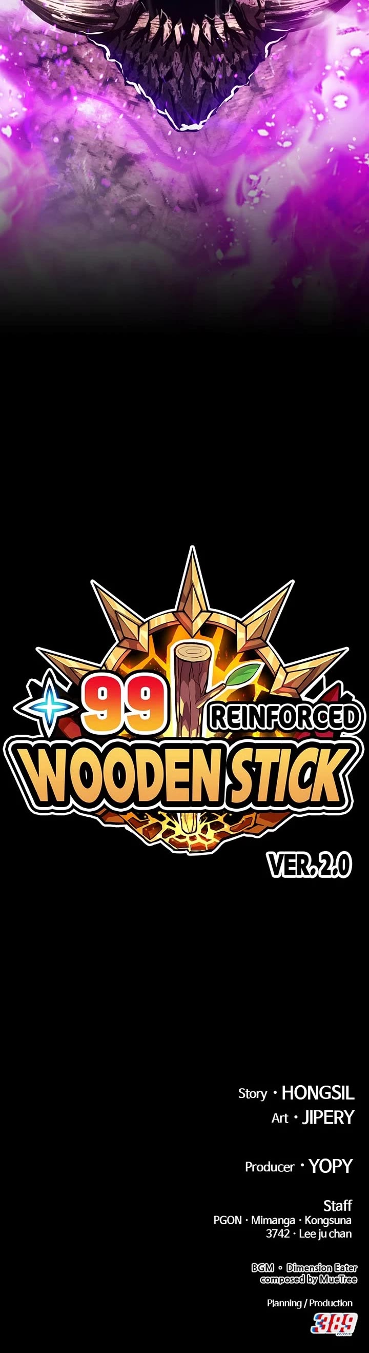 +99 Wooden stick chapter 144 page 155