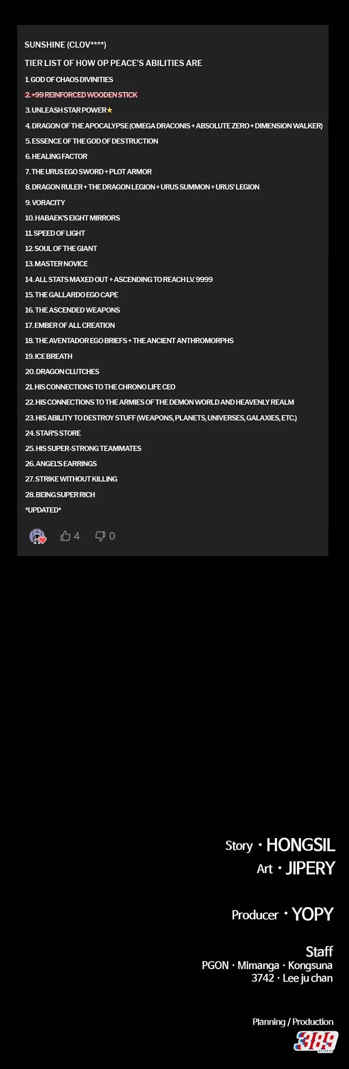 +99 Wooden stick chapter 151 page 162