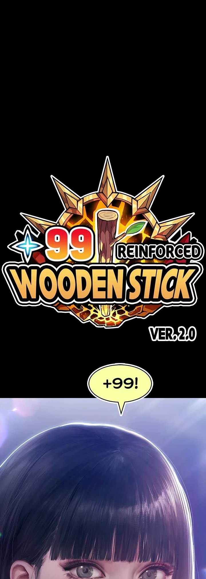 +99 Wooden stick chapter 171 page 154