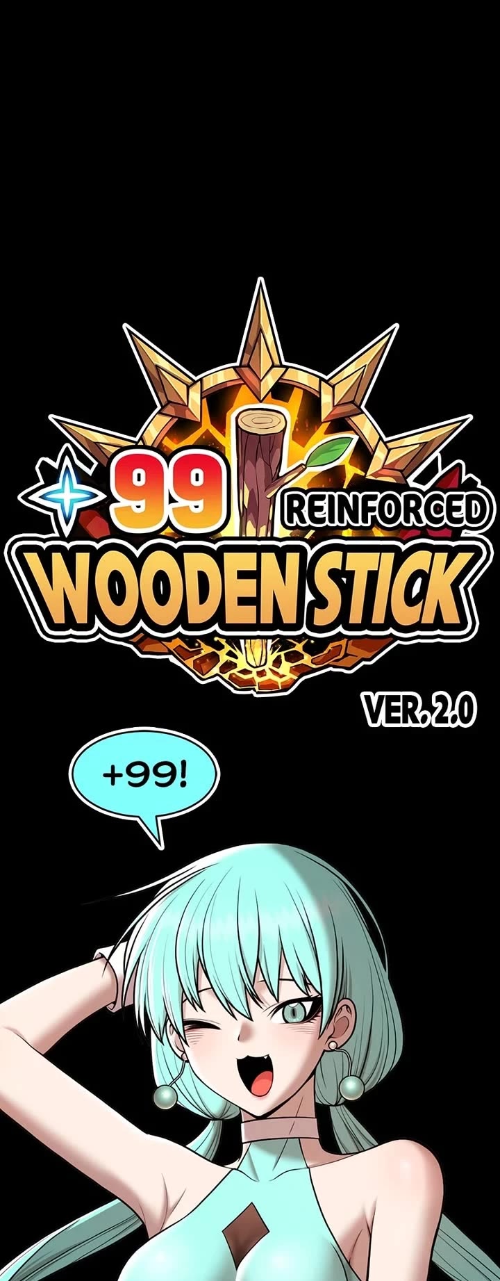 +99 Wooden stick chapter 175 page 168