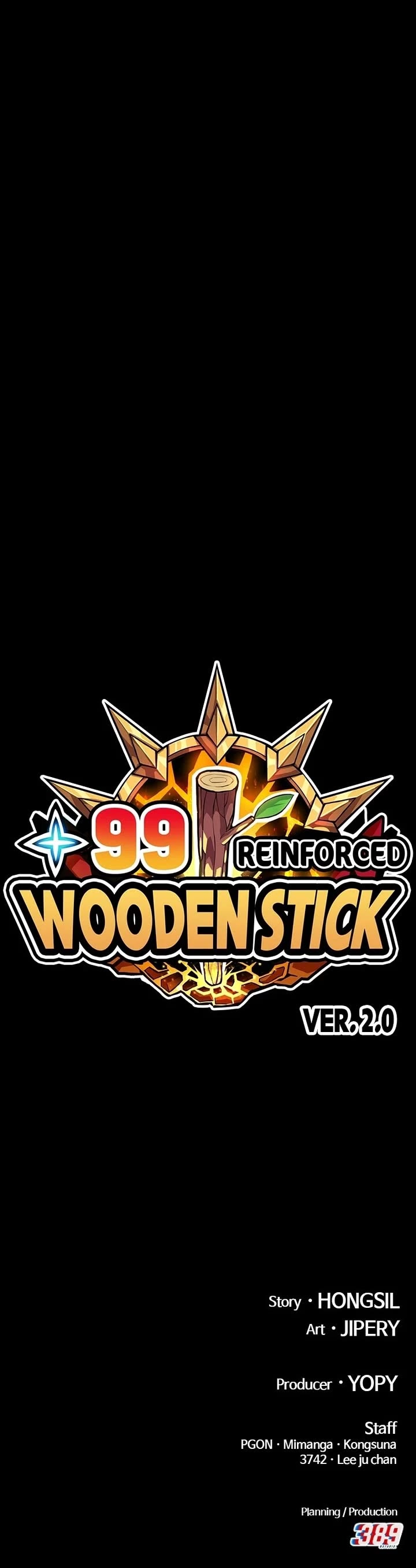 +99 Wooden stick chapter 176 page 153