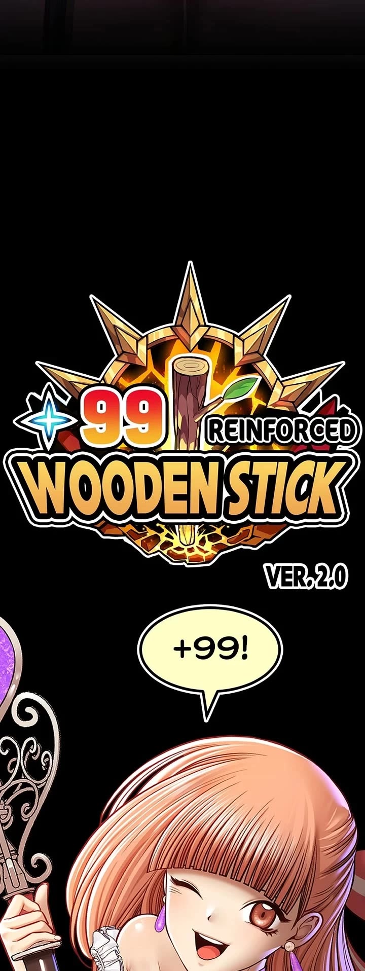+99 Wooden stick chapter 177 page 146