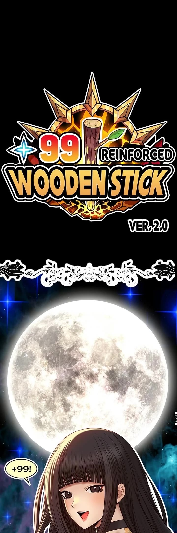 +99 Wooden stick chapter 180 page 157