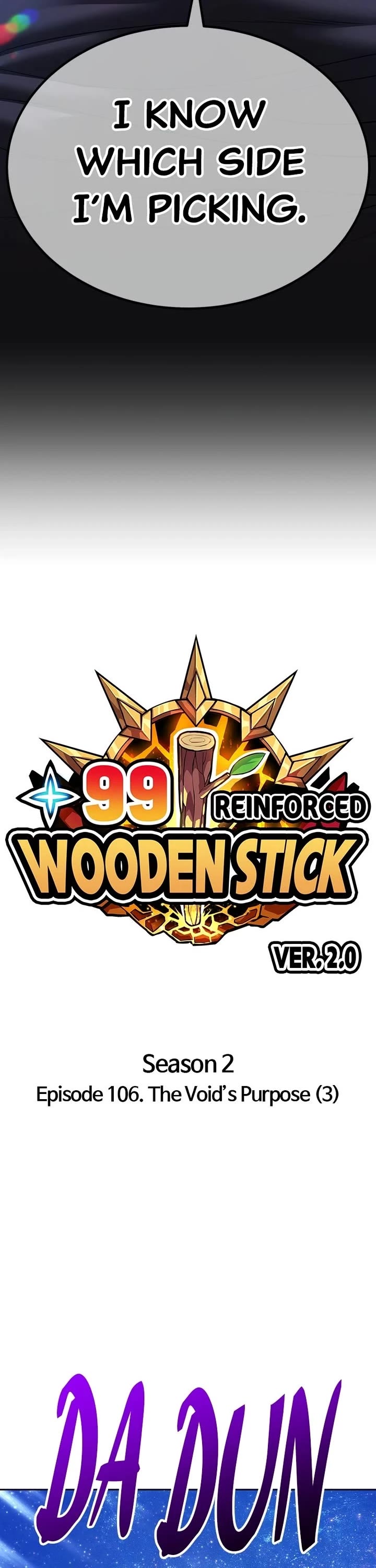 +99 Wooden stick chapter 191 page 17