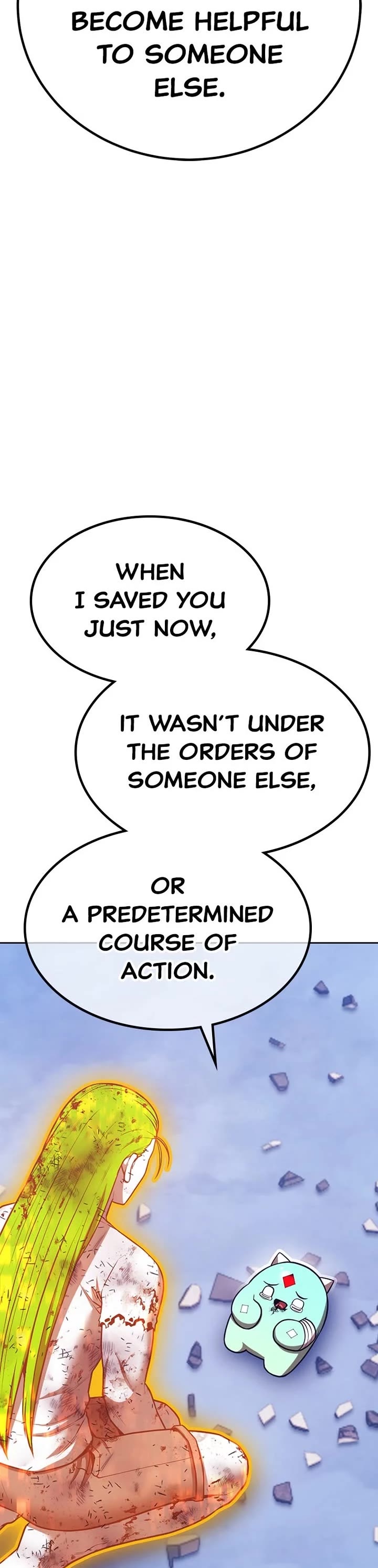 +99 Wooden stick chapter 201 page 204