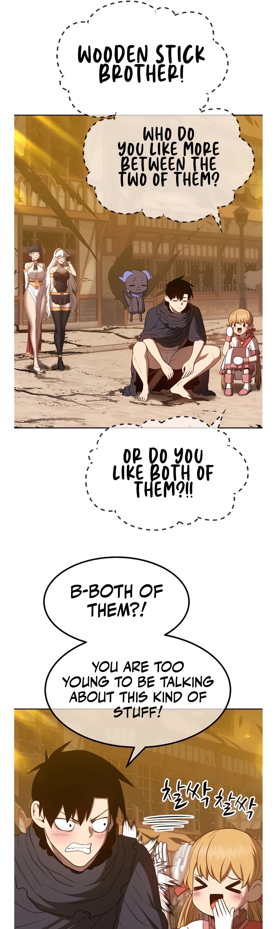 +99 Wooden stick chapter 50.6 page 37