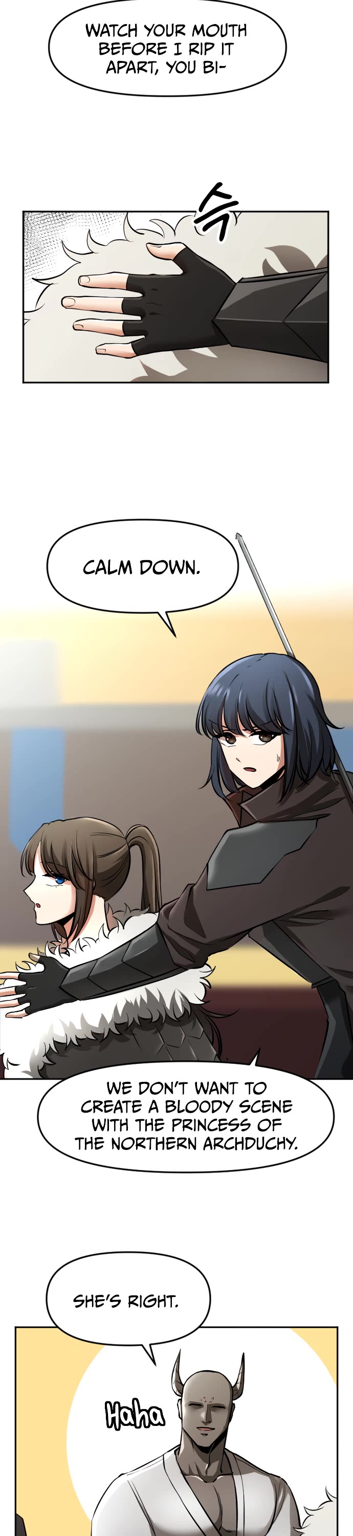 A Barbarian Was Admitted to the Academy chapter 18 page 14