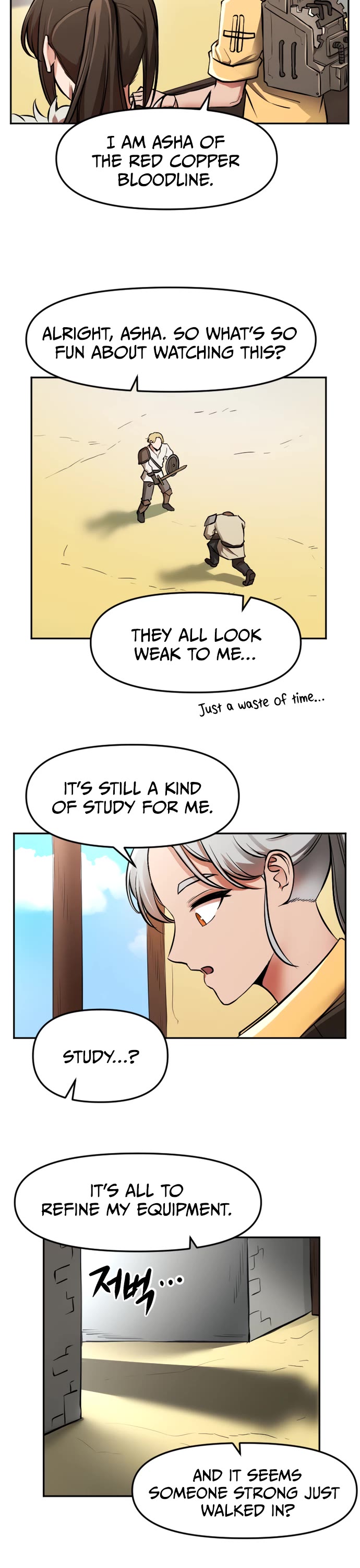 A Barbarian Was Admitted to the Academy chapter 18 page 18