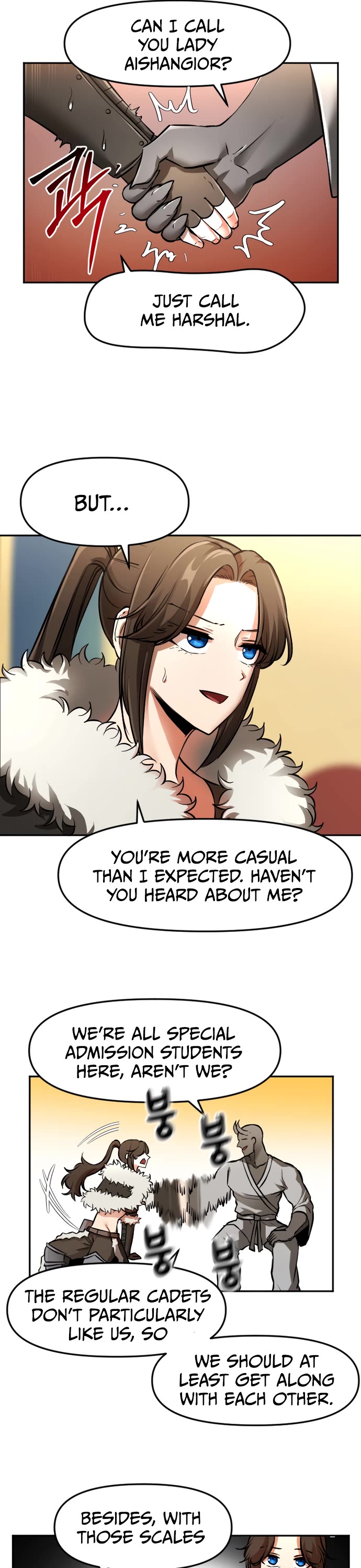 A Barbarian Was Admitted to the Academy chapter 18 page 9