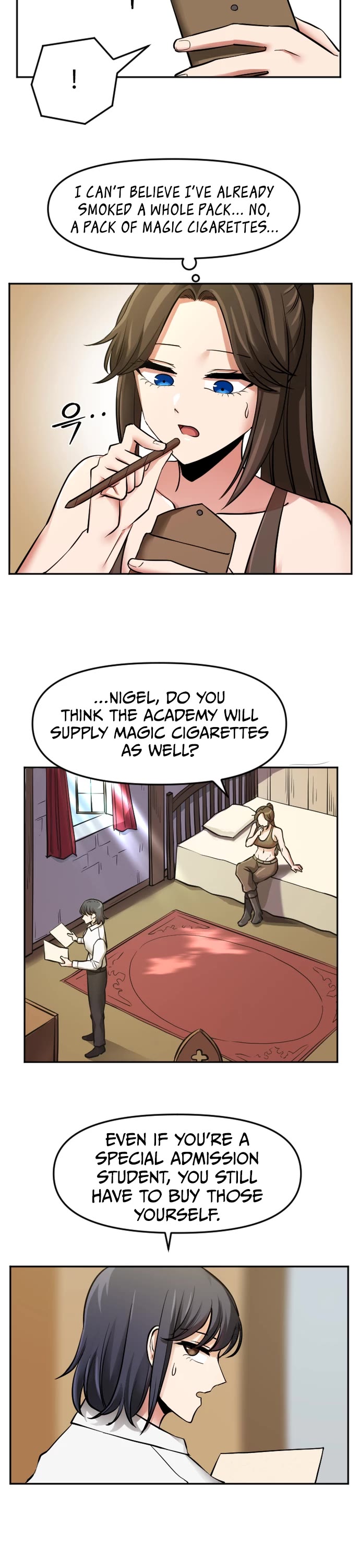 A Barbarian Was Admitted to the Academy chapter 23 page 2