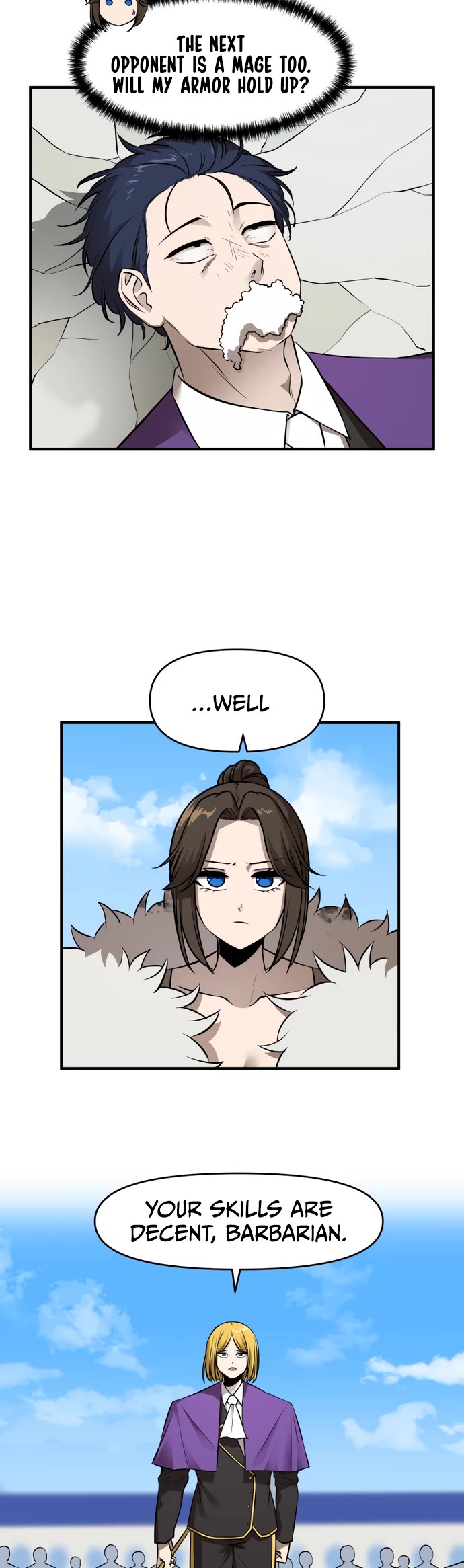 A Barbarian Was Admitted to the Academy chapter 32 page 3