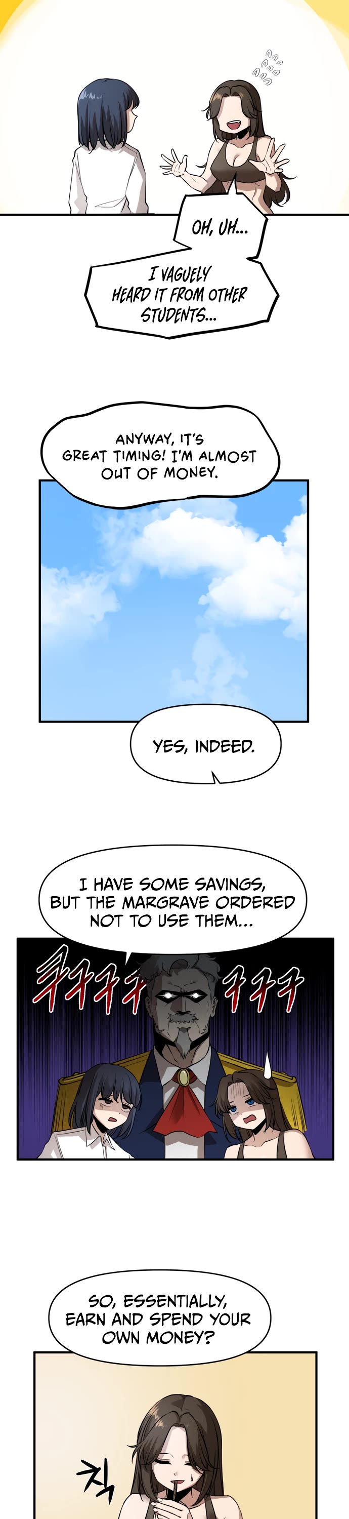 A Barbarian Was Admitted to the Academy chapter 35 page 13