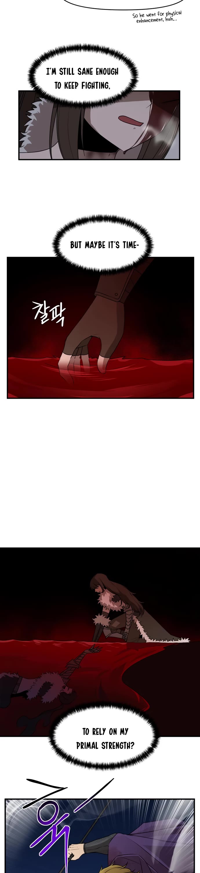 A Barbarian Was Admitted to the Academy chapter 43 page 14