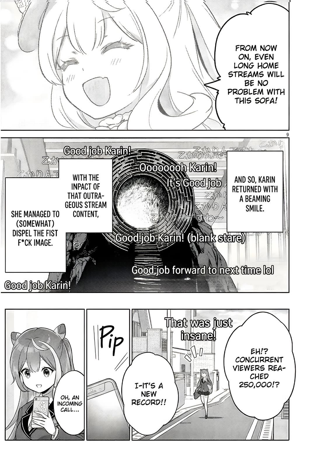 A Bottom-Tier Ojousama Dungeon Streamer Beats Up a Nuisance Streamer, Goes Viral, and Becomes a Legend?! chapter 13 page 10