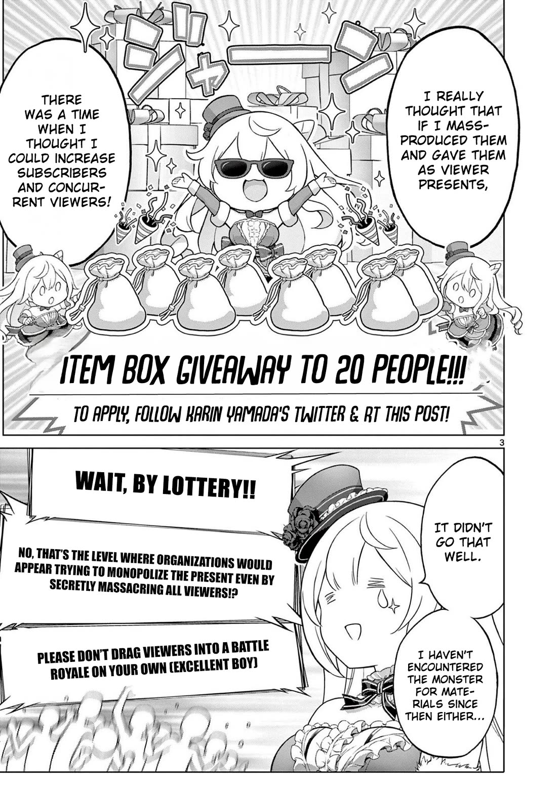 A Bottom-Tier Ojousama Dungeon Streamer Beats Up a Nuisance Streamer, Goes Viral, and Becomes a Legend?! chapter 13 page 4