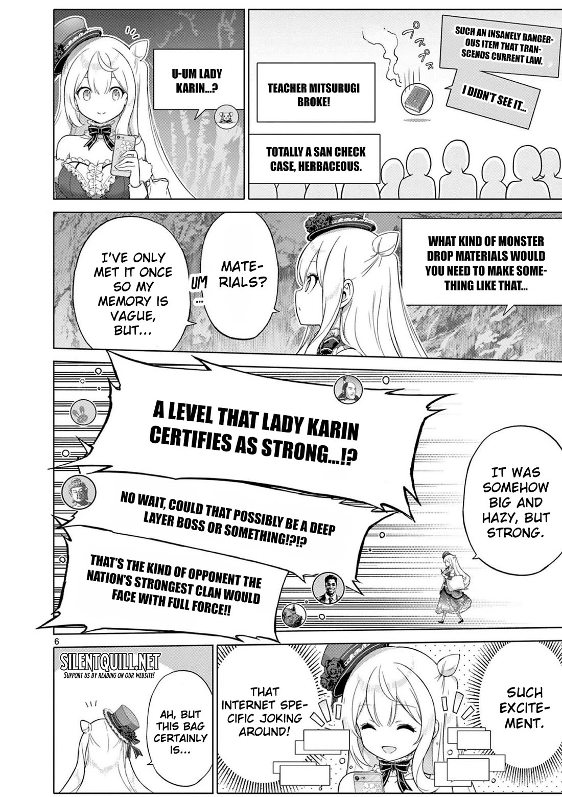 A Bottom-Tier Ojousama Dungeon Streamer Beats Up a Nuisance Streamer, Goes Viral, and Becomes a Legend?! chapter 13 page 7