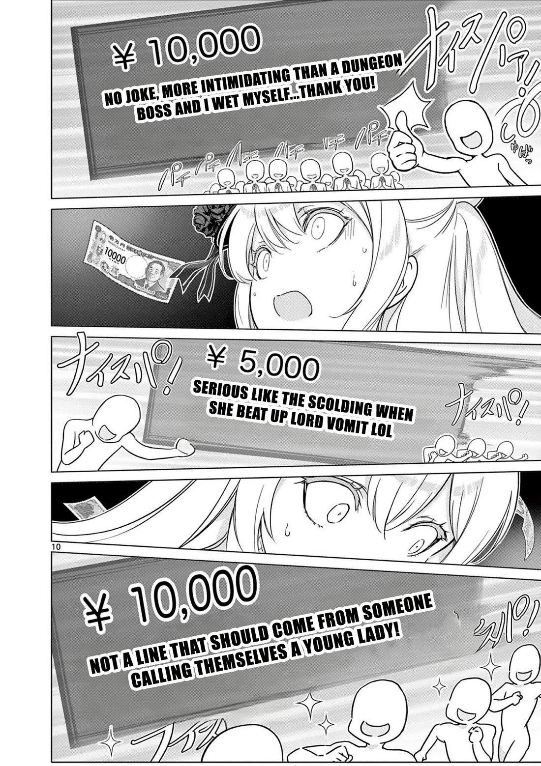 A Bottom-Tier Ojousama Dungeon Streamer Beats Up a Nuisance Streamer, Goes Viral, and Becomes a Legend?! chapter 14 page 11