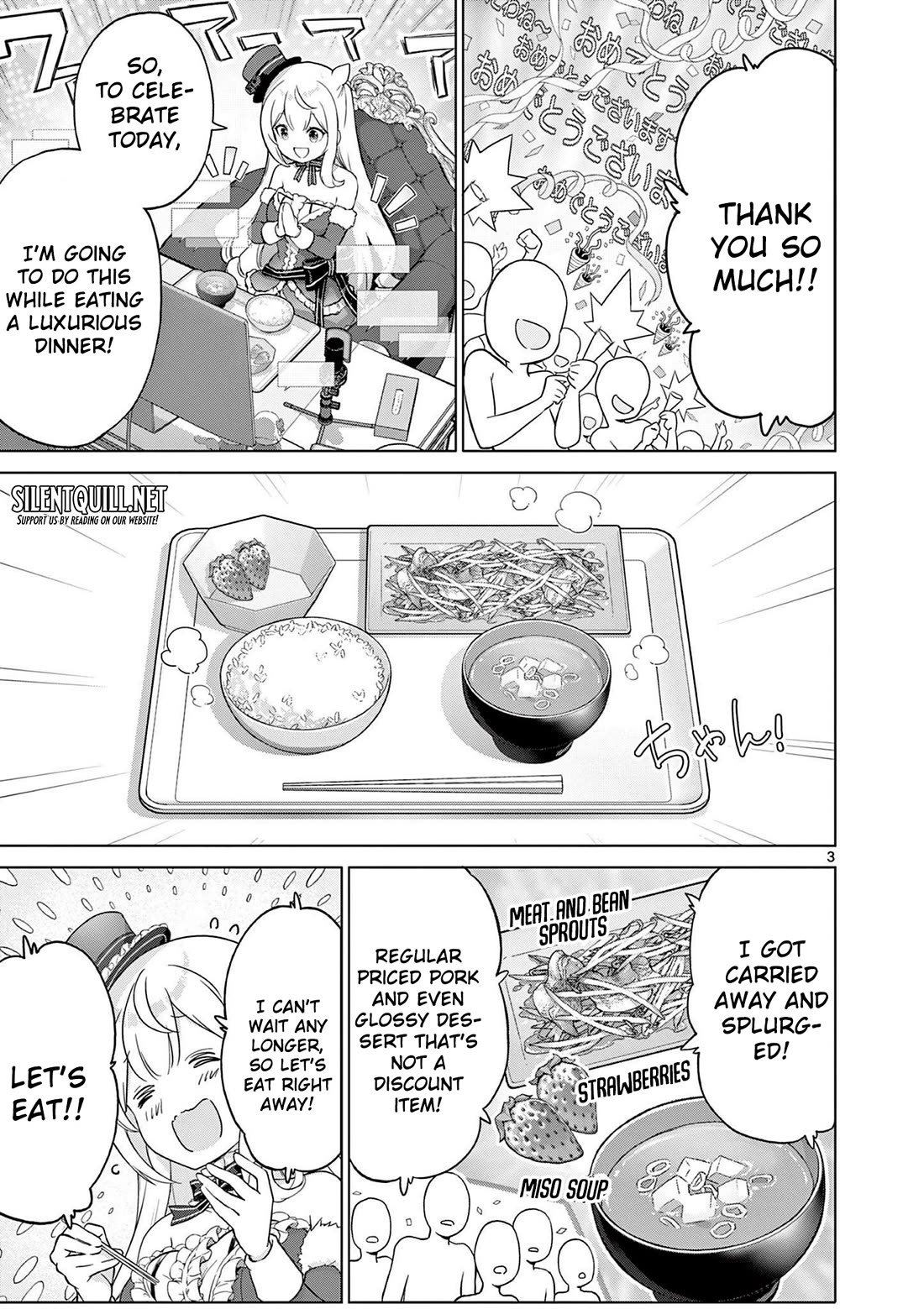 A Bottom-Tier Ojousama Dungeon Streamer Beats Up a Nuisance Streamer, Goes Viral, and Becomes a Legend?! chapter 14 page 4