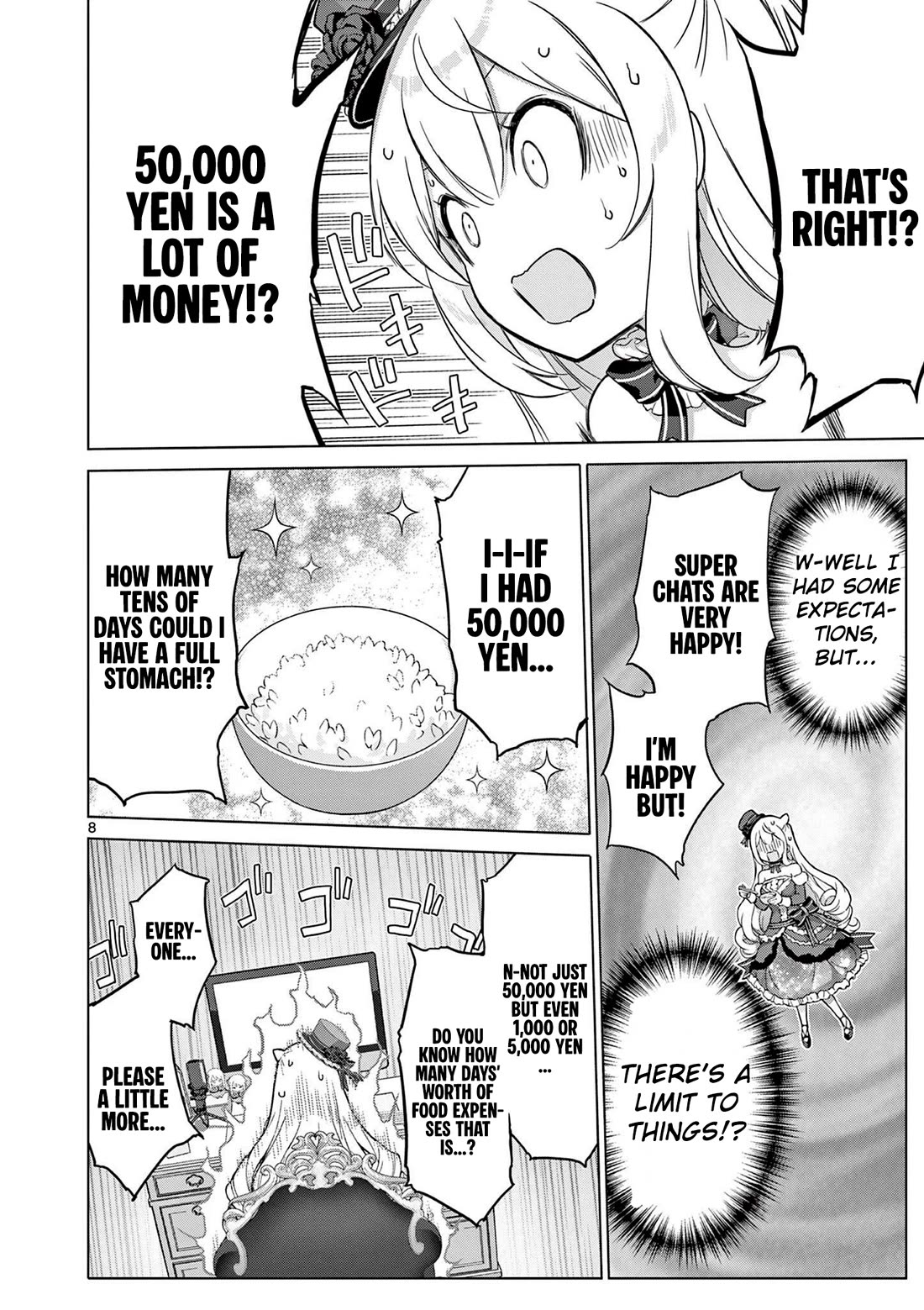 A Bottom-Tier Ojousama Dungeon Streamer Beats Up a Nuisance Streamer, Goes Viral, and Becomes a Legend?! chapter 14 page 9