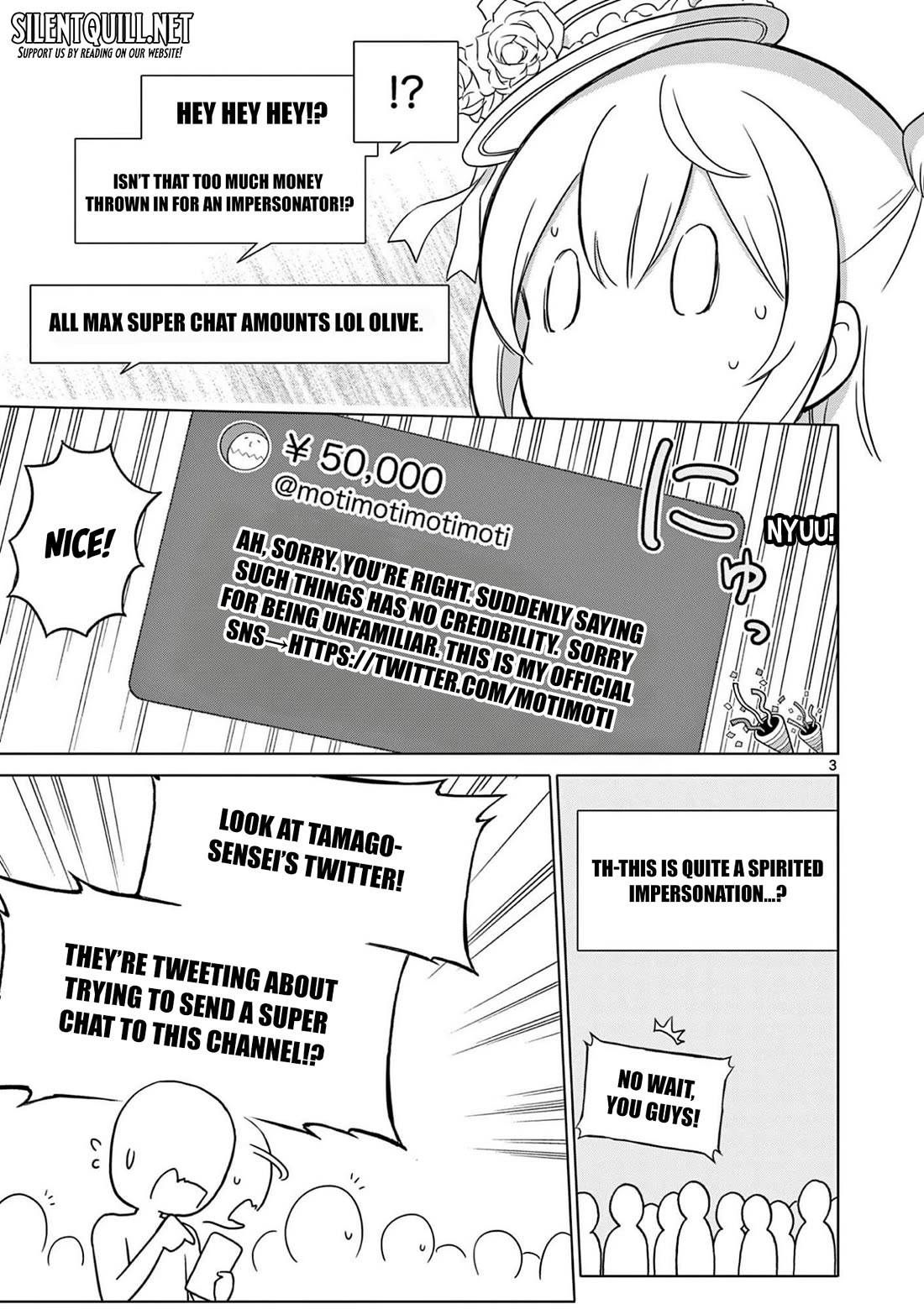 A Bottom-Tier Ojousama Dungeon Streamer Beats Up a Nuisance Streamer, Goes Viral, and Becomes a Legend?! chapter 15 page 4