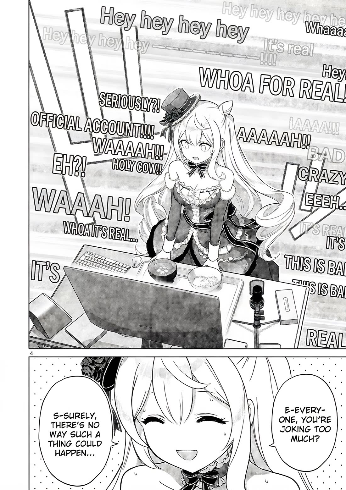 A Bottom-Tier Ojousama Dungeon Streamer Beats Up a Nuisance Streamer, Goes Viral, and Becomes a Legend?! chapter 15 page 5
