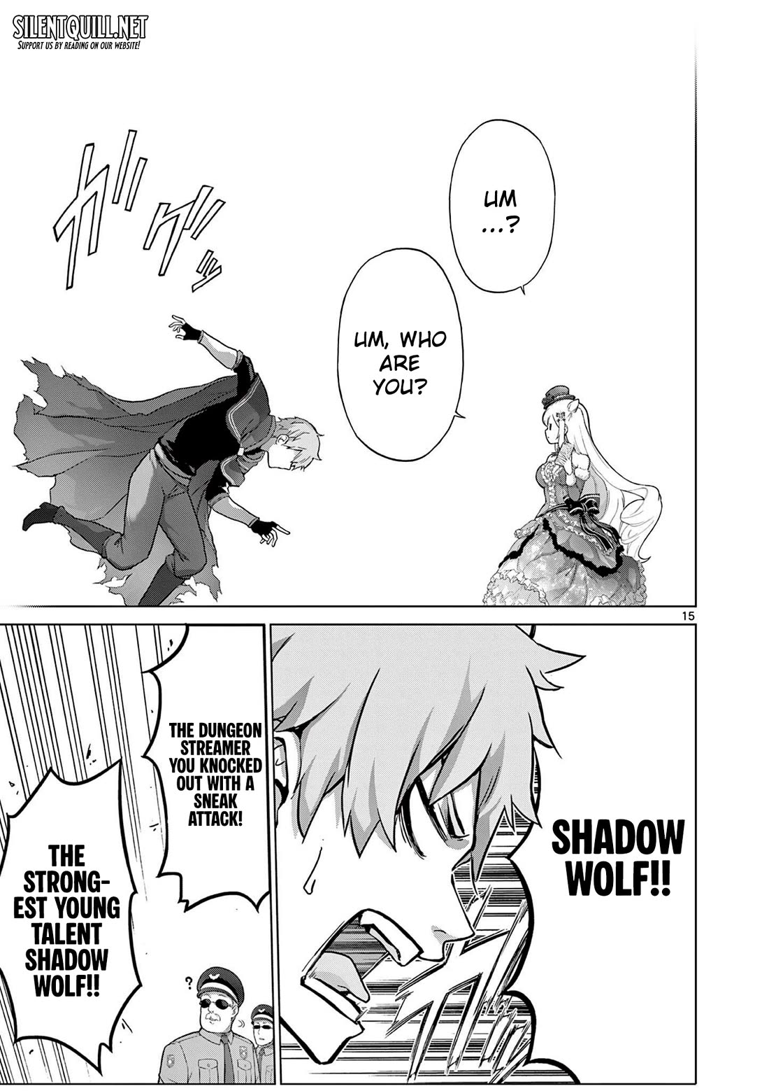 A Bottom-Tier Ojousama Dungeon Streamer Beats Up a Nuisance Streamer, Goes Viral, and Becomes a Legend?! chapter 16 page 16