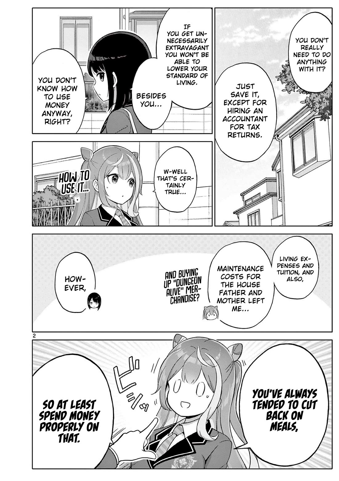 A Bottom-Tier Ojousama Dungeon Streamer Beats Up a Nuisance Streamer, Goes Viral, and Becomes a Legend?! chapter 16 page 3