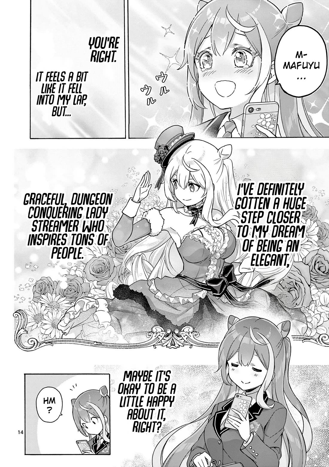 A Bottom-Tier Ojousama Dungeon Streamer Beats Up a Nuisance Streamer, Goes Viral, and Becomes a Legend?! chapter 2 page 15