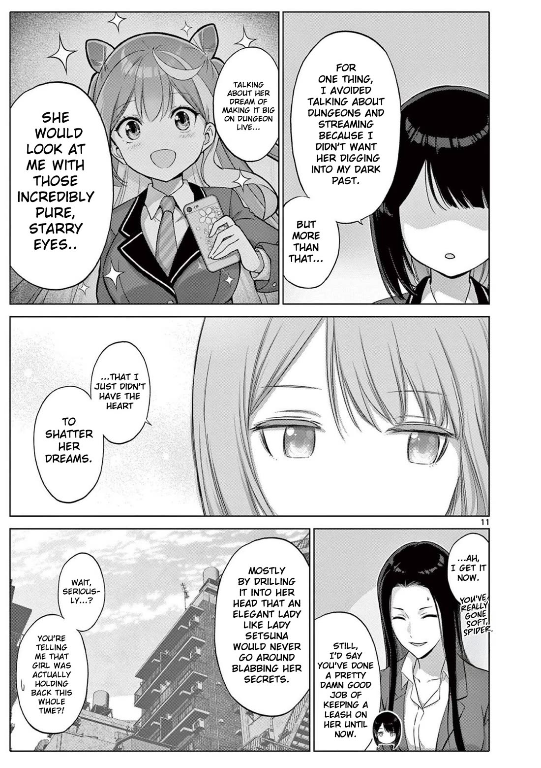 A Bottom-Tier Ojousama Dungeon Streamer Beats Up a Nuisance Streamer, Goes Viral, and Becomes a Legend?! chapter 22 page 12