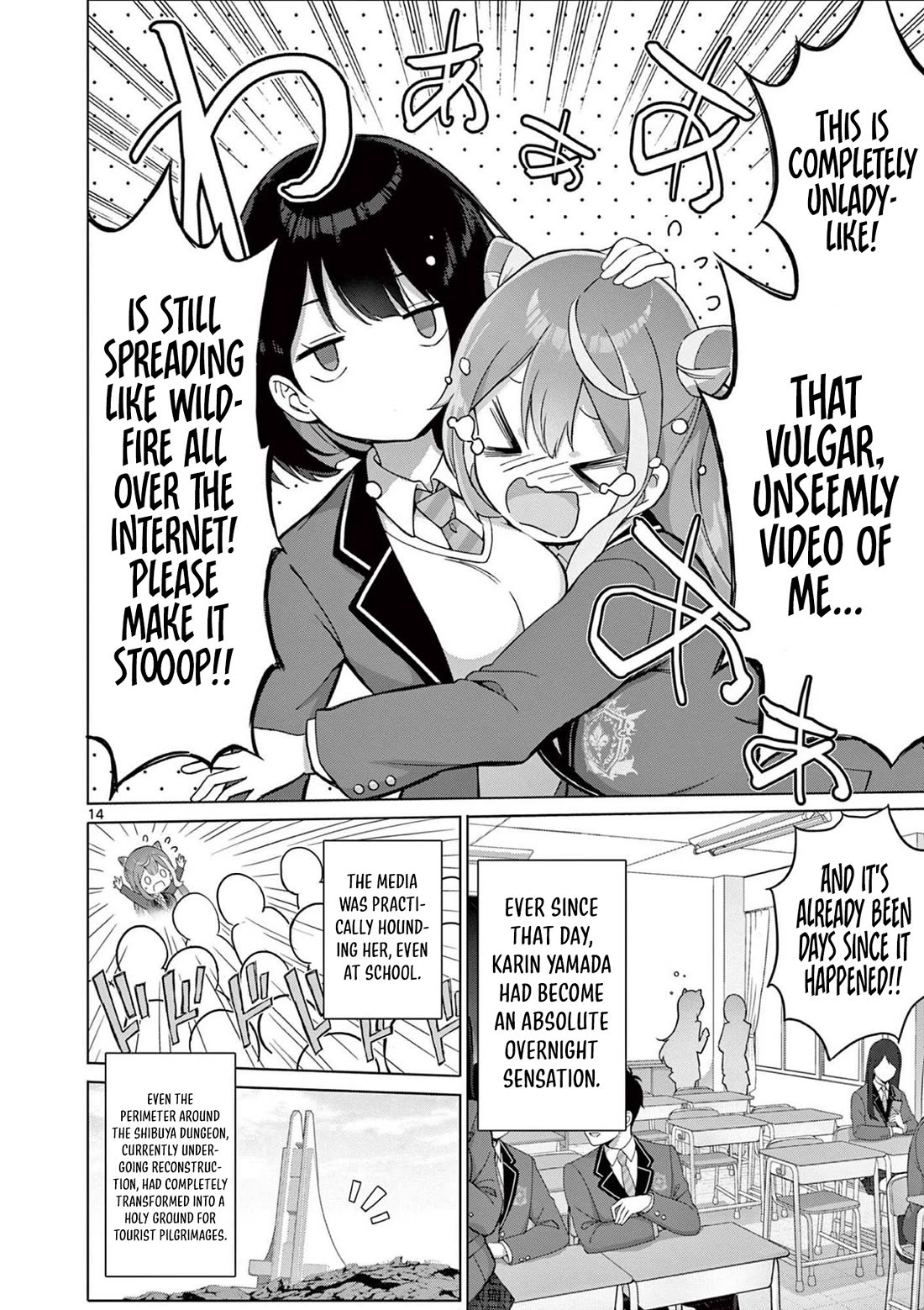 A Bottom-Tier Ojousama Dungeon Streamer Beats Up a Nuisance Streamer, Goes Viral, and Becomes a Legend?! chapter 22 page 15