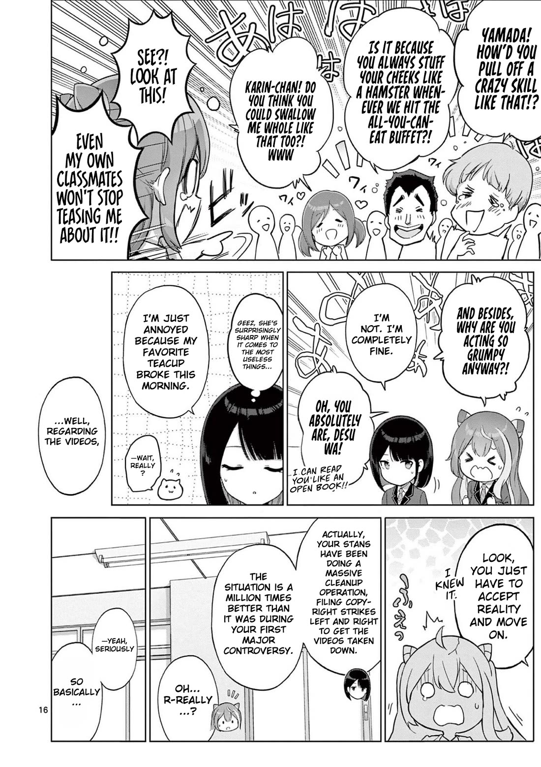 A Bottom-Tier Ojousama Dungeon Streamer Beats Up a Nuisance Streamer, Goes Viral, and Becomes a Legend?! chapter 22 page 17