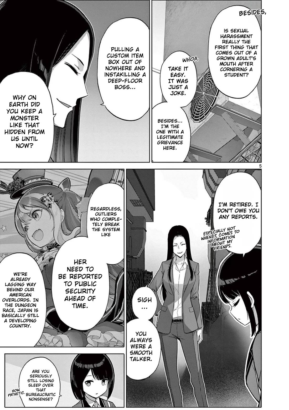 A Bottom-Tier Ojousama Dungeon Streamer Beats Up a Nuisance Streamer, Goes Viral, and Becomes a Legend?! chapter 22 page 6