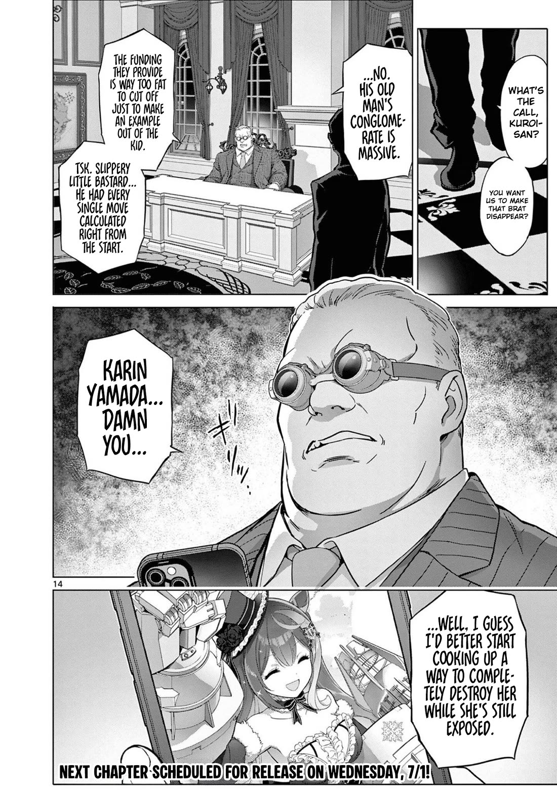 A Bottom-Tier Ojousama Dungeon Streamer Beats Up a Nuisance Streamer, Goes Viral, and Becomes a Legend?! chapter 23 page 14