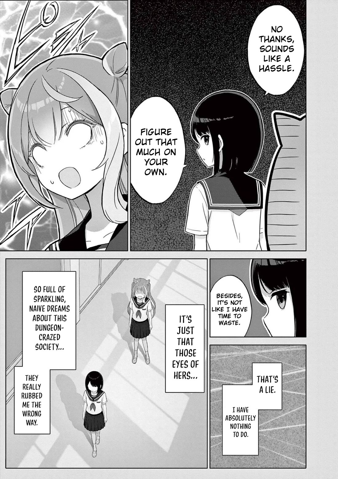 A Bottom-Tier Ojousama Dungeon Streamer Beats Up a Nuisance Streamer, Goes Viral, and Becomes a Legend?! chapter 24 page 12