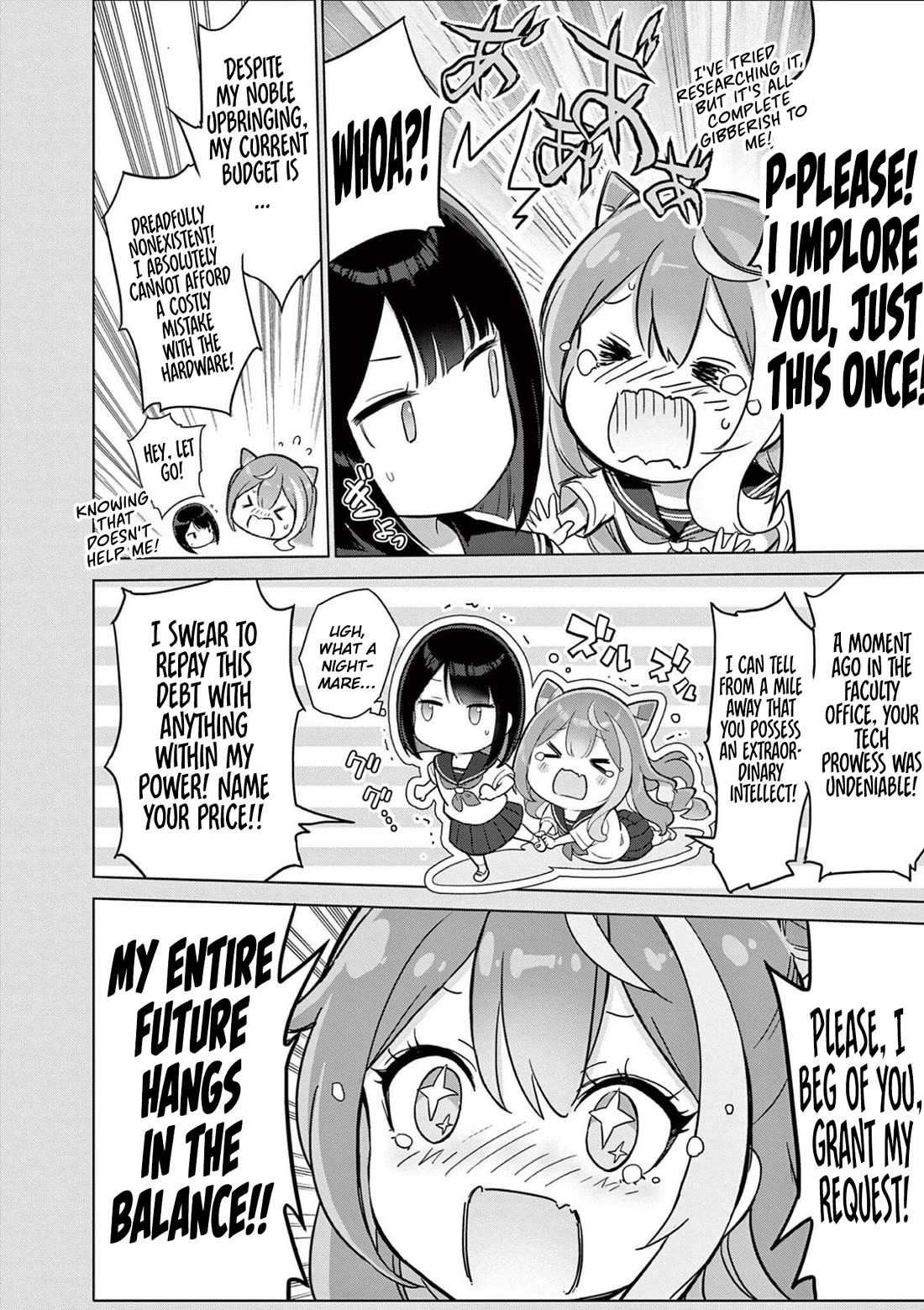 A Bottom-Tier Ojousama Dungeon Streamer Beats Up a Nuisance Streamer, Goes Viral, and Becomes a Legend?! chapter 24 page 13