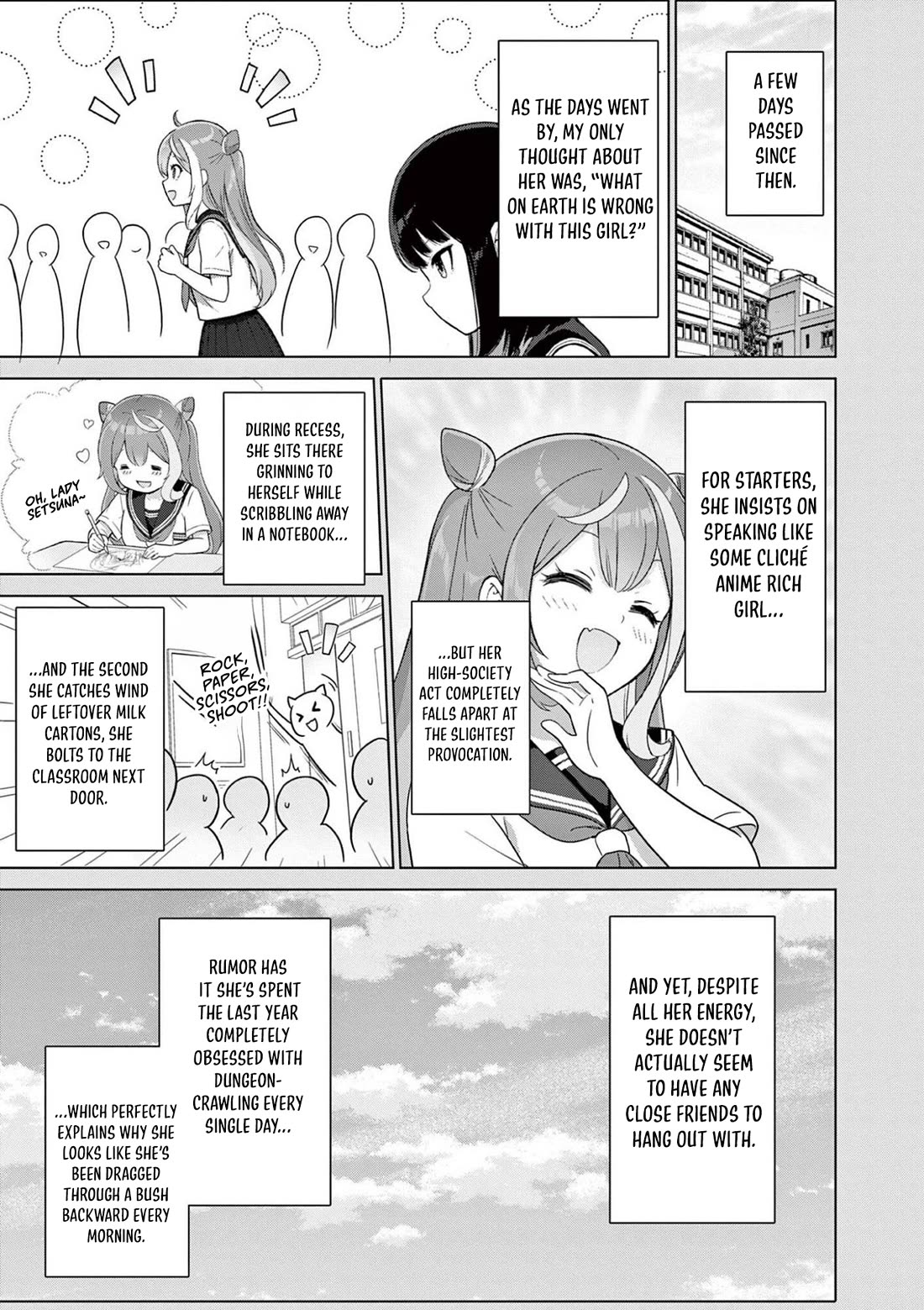 A Bottom-Tier Ojousama Dungeon Streamer Beats Up a Nuisance Streamer, Goes Viral, and Becomes a Legend?! chapter 24 page 8